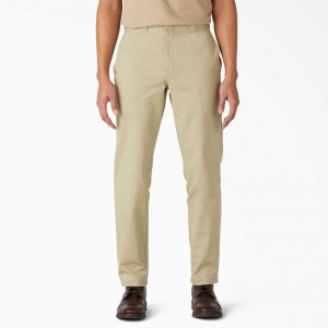 Dickies 1922 Twill Pants Rinsed Tan | CZ0001553