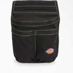 Dickies 4-Pocket Phone & Tool Pouch Černé | CZ0000403