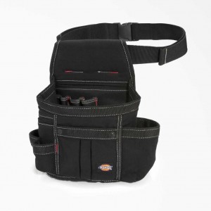 Dickies 8-Pocket Utility Pouch & Belt Set Černé | CZ0000407