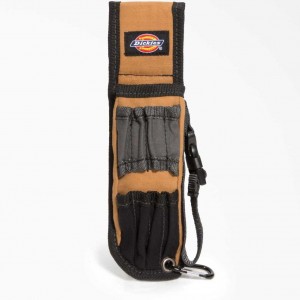 Dickies 9-Compartment Large Pliers & Tool Holder Hnědé | CZ0000449