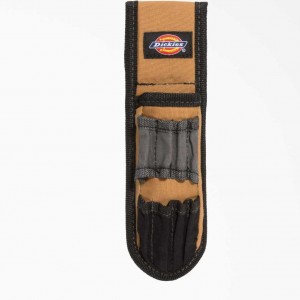 Dickies 9-Compartment Standard Pliers & Tool Holder Hnědé | CZ0000432