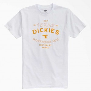 Dickies Anvil Grafická T-Shirt Bílé | CZ0000993