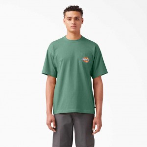 Dickies Chest Logo Pocket T-Shirt Tmavě | CZ0000680