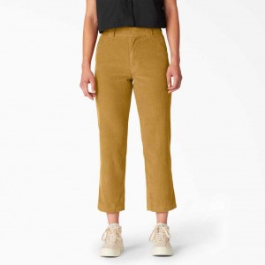 Dickies Corduroy Cropped Pants Regular | CZ0001479