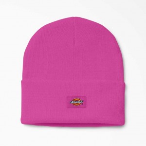 Dickies Cuffed Knit Beanie Růžové | CZ0002076