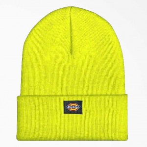 Dickies Cuffed Knit Beanie Žluté | CZ0001988