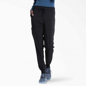 Dickies EDS Essentials Jogger Scrub Pants Černé | CZ0001377