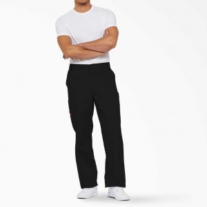 Dickies EDS Signature Cargo Scrub Pants Černé | CZ0001378