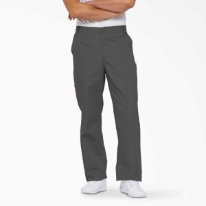 Dickies EDS Signature Cargo Scrub Pants Pewter Gray | CZ0001421