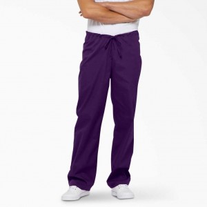 Dickies EDS Signature Scrub Pants Fialové | CZ0001423