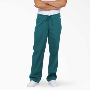 Dickies EDS Signature Scrub Pants Teal | CZ0001432