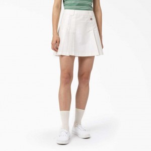 Dickies Elizaville Skirt Krém | CZ0001139