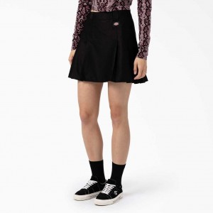 Dickies Elizaville Skirt Černé | CZ0001137