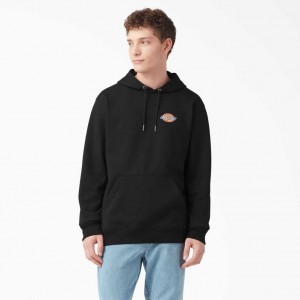 Dickies Fleece Embroidered Chest Logo Hoodie Regular | CZ0001932