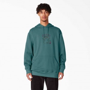 Dickies Franky Villani Drunkula Grafická Hoodie Regular | CZ0001936