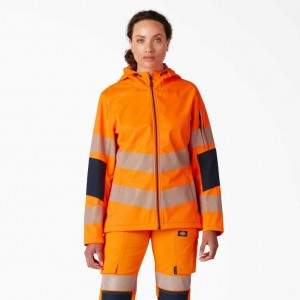 Dickies Hi Vis Performance Softshell Jacket Oranžové | CZ0001785