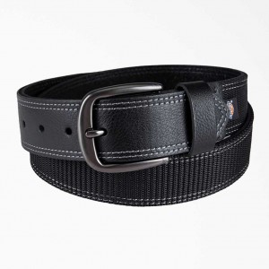 Dickies Industrial Strength Belt Černé | CZ0002490