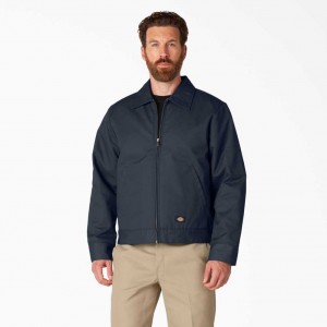 Dickies Insulated Eisenhower Jacket Tmavě Tmavě Blankyt | CZ0001745