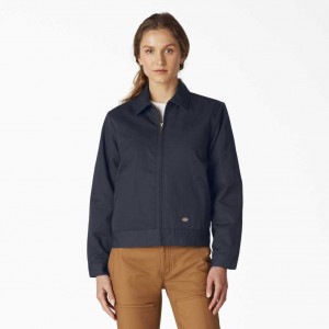 Dickies Insulated Eisenhower Jacket Tmavě Tmavě Blankyt | CZ0001755