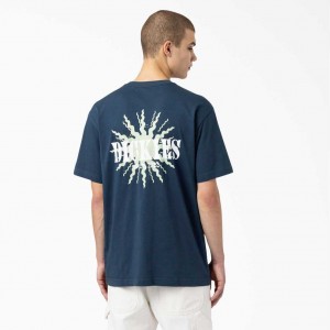 Dickies Kelso Grafická T-Shirt Blankyt | CZ0000473