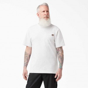 Dickies Krátké Sleeve Heavyweight T-Shirt Ash Gray | CZ0000476