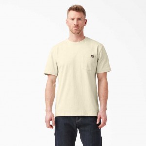 Dickies Krátké Sleeve Heavyweight T-Shirt Béžový | CZ0000905