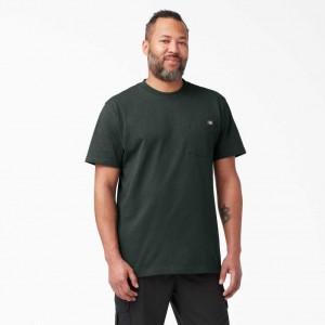 Dickies Krátké Sleeve Heavyweight T-Shirt Zelene | CZ0000833