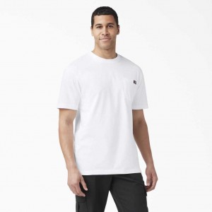 Dickies Krátké Sleeve Pocket T-Shirt Bílé | CZ0000974