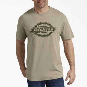 Dickies Krátké Sleeve Relaxed Fit Grafická T-Shirt Desert Sand | CZ0001222