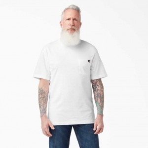 Dickies Krátké Sleeve Two Pack T-Shirts Bílé | CZ0001019