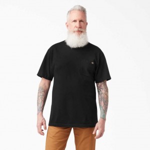 Dickies Krátké Sleeve Two Pack T-Shirts Černé | CZ0000551