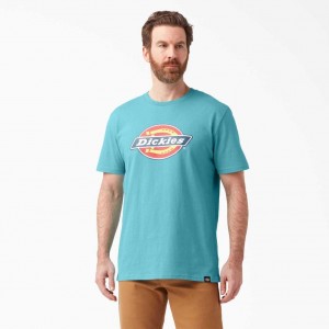 Dickies Logo Grafická T-Shirt Porcelain | CZ0000930