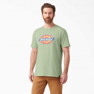 Dickies Logo Grafická T-Shirt Zelene | CZ0000640