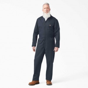 Dickies Long Sleeve Coveralls Tmavě Tmavě Blankyt | CZ0002225