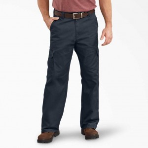 Dickies Loose Fit Rovný Leg Cargo Pants Tmavě Tmavě Blankyt | CZ0002460