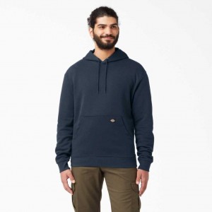 Dickies Midweight Fleece Hoodie Tmavě Tmavě Blankyt | CZ0001869