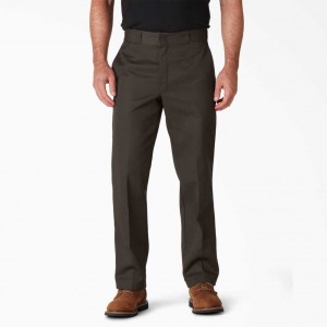 Dickies Original 874® Pracovní Pants Tmavě Hnědé | CZ0000038