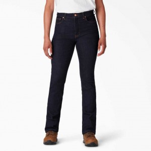 Dickies Perfect Shape Denim High Pasem Bootcut Jeans Regular | CZ0001628