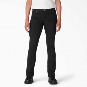 Dickies Perfect Shape Denim Rovný Leg Jeans Regular | CZ0001633