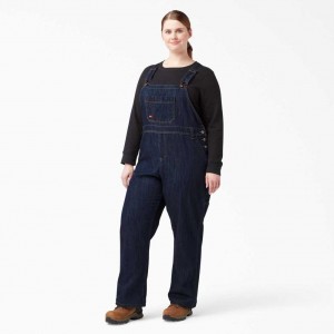 Dickies Plus Relaxed Fit Rovný Leg Bib Overalls Regular | CZ0001577