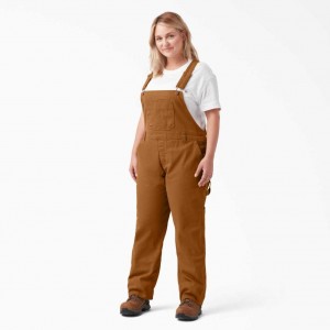 Dickies Plus Relaxed Fit Rovný Leg Bib Overalls Regular | CZ0001579