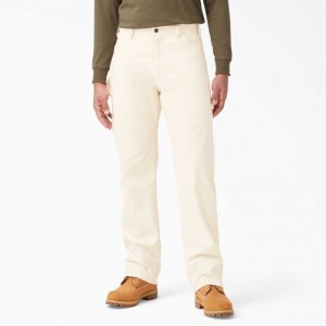 Dickies Relaxed Fit Rovný Leg Painter's Pants Béžový | CZ0001564