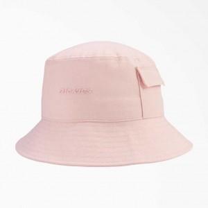 Dickies Script Logo Bucket Hat Růžové | CZ0002061