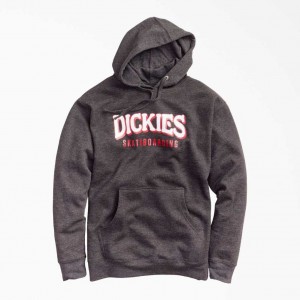 Dickies Skateboarding Fleece Hoodie Charcoal Gray Heather | CZ0001858