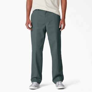 Dickies Skateboarding Regular Fit Twill Pants Zelene | CZ0001161