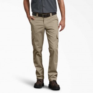 Dickies Slim Fit Rovný Leg Cargo Pants Desert Sand | CZ0002414