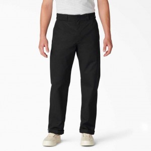 Dickies Twill Cuffed Pracovní Pants Černé | CZ0001449