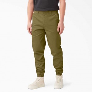 Dickies Twill Jogger Pracovní Pants Zelene | CZ0001461