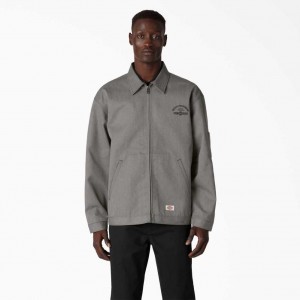 Dickies Unlined Grafická Eisenhower Jacket Regular | CZ0001798