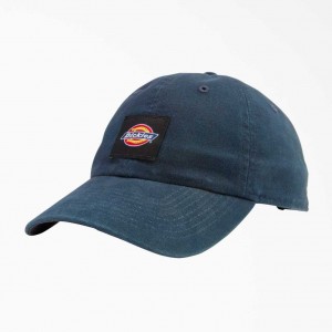 Dickies Washed Platene Cap Tmavě Tmavě Blankyt | CZ0002023